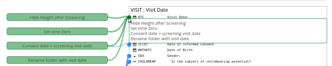 Matrix Explorer showing Field hover information